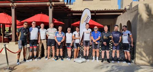 Driver Trett Dubai hosted a Cycling Morning 