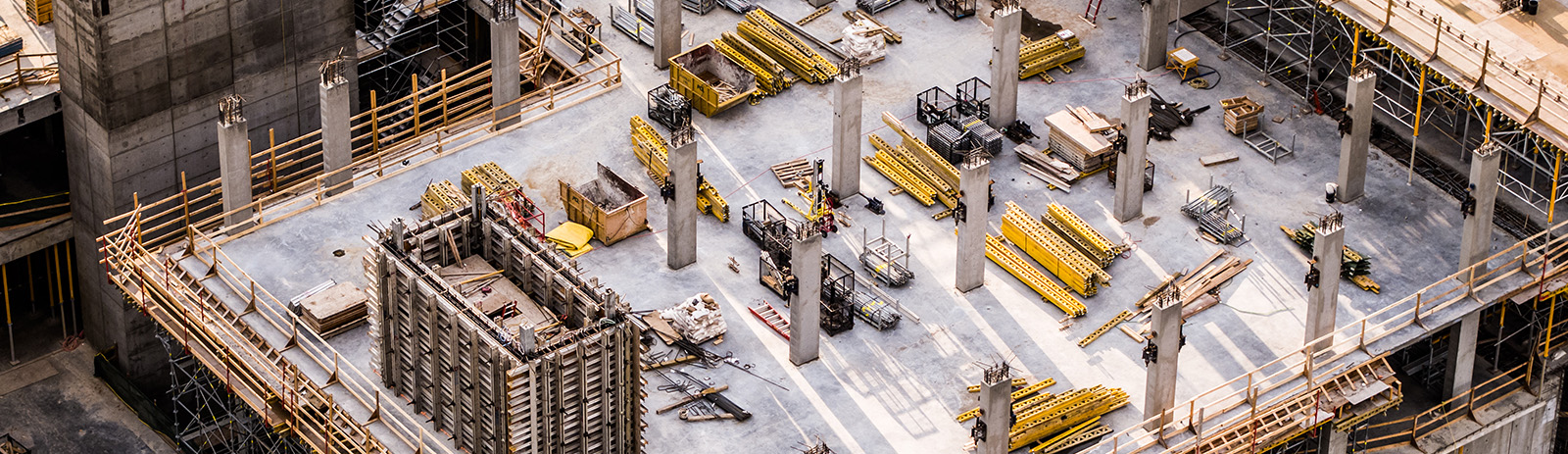 A view of a construction site