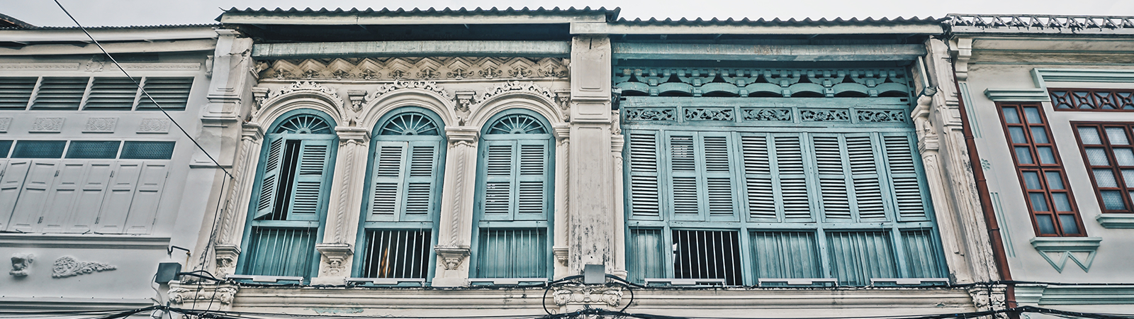 A view of traditional Portuguese houses